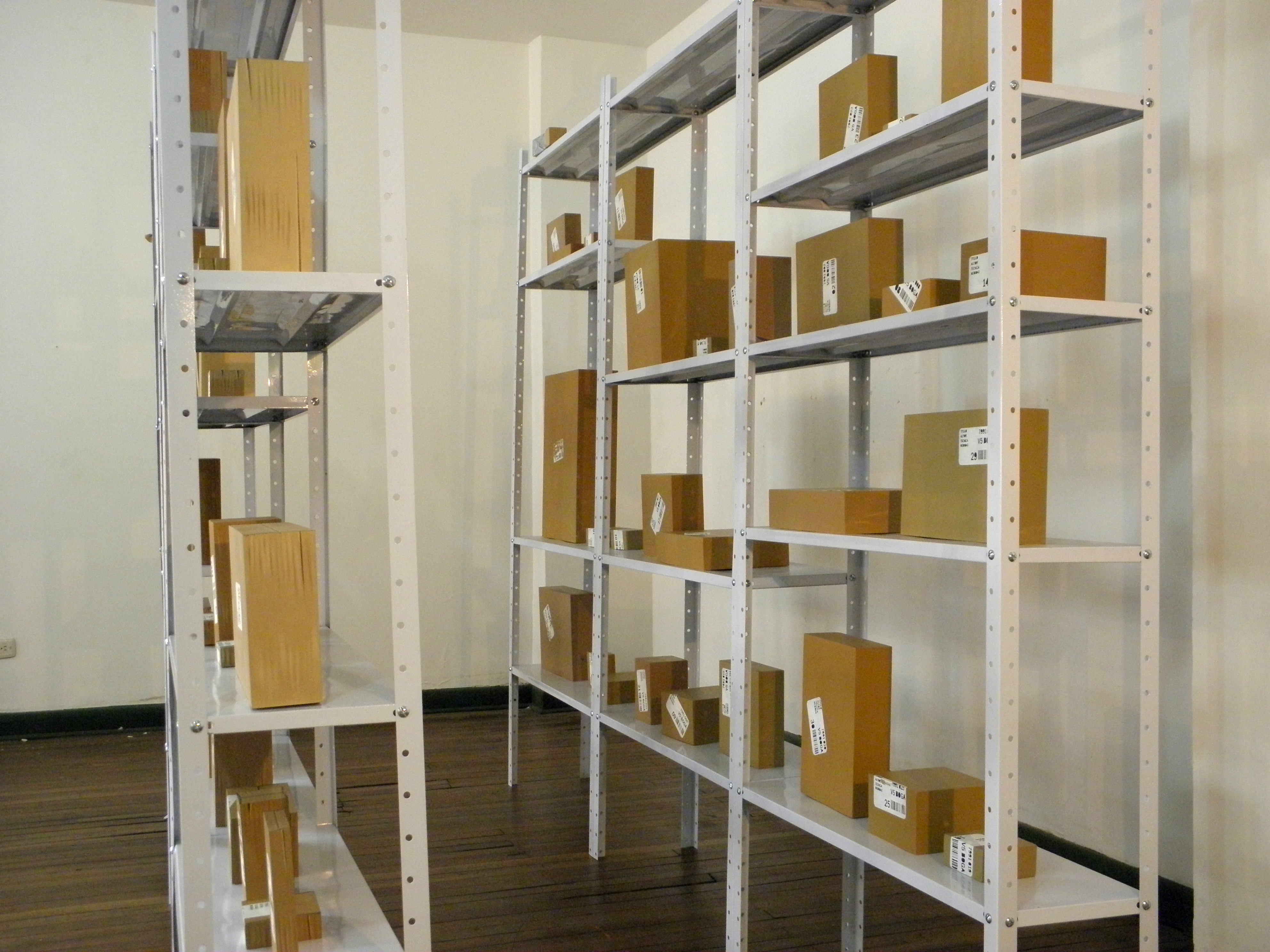 Inventario, estantería